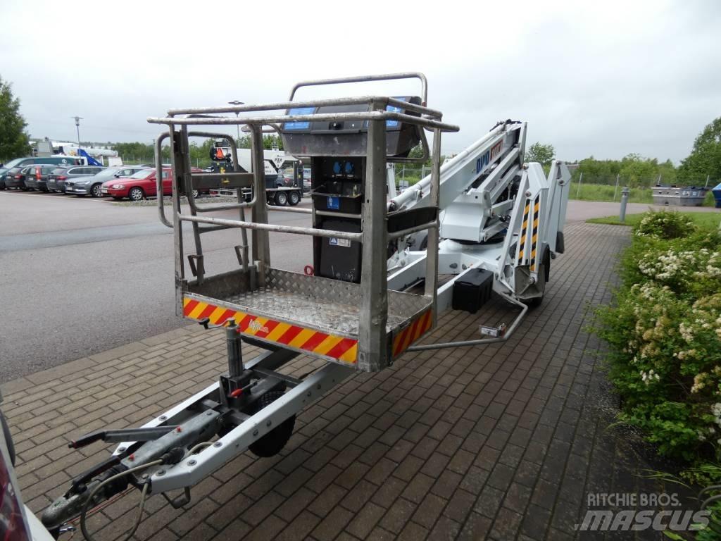 Dino 180 XT  Skylift المنصات الهوائية المثبتة على مقطورة