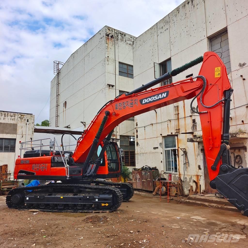 Doosan DX 340 LC-9C حفارات زحافة