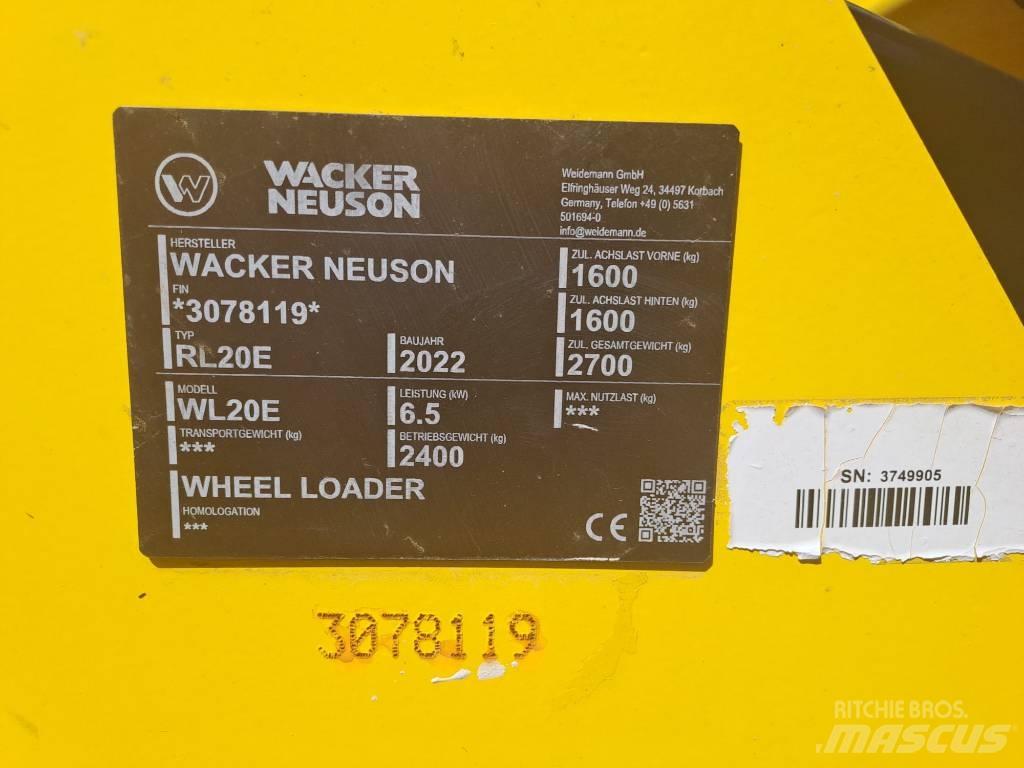 Wacker Neuson WL20e لوادر بعجل