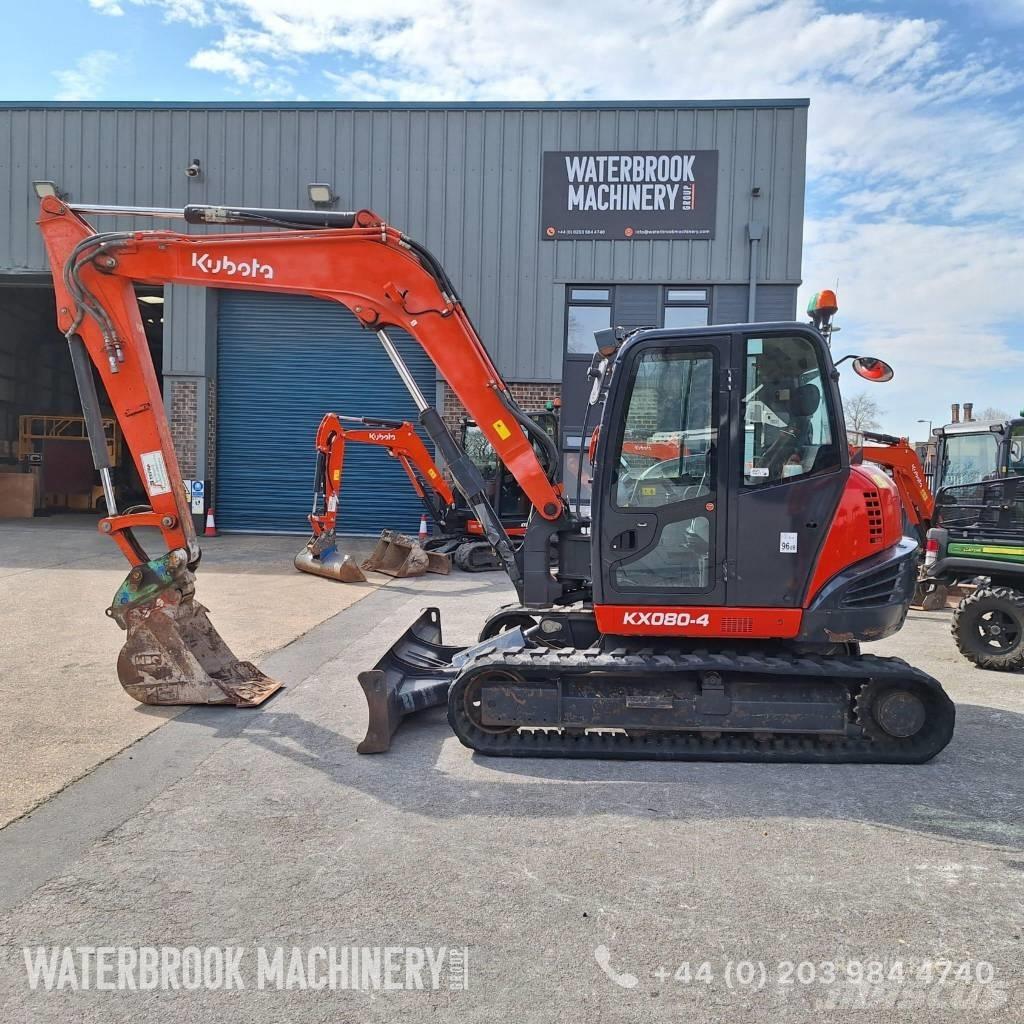 Kubota KX080-4 حفارات وسط 7 طن - 12 طن