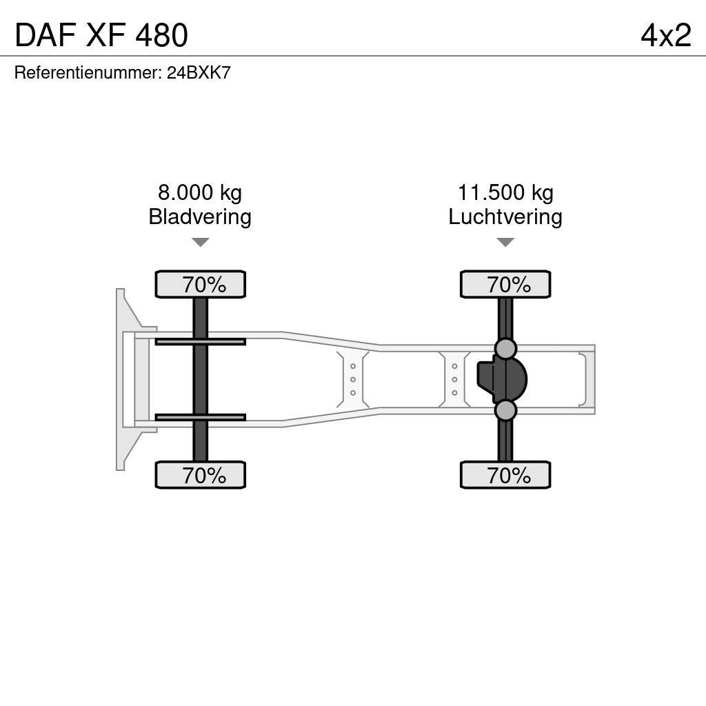 DAF XF 480 وحدات الجر