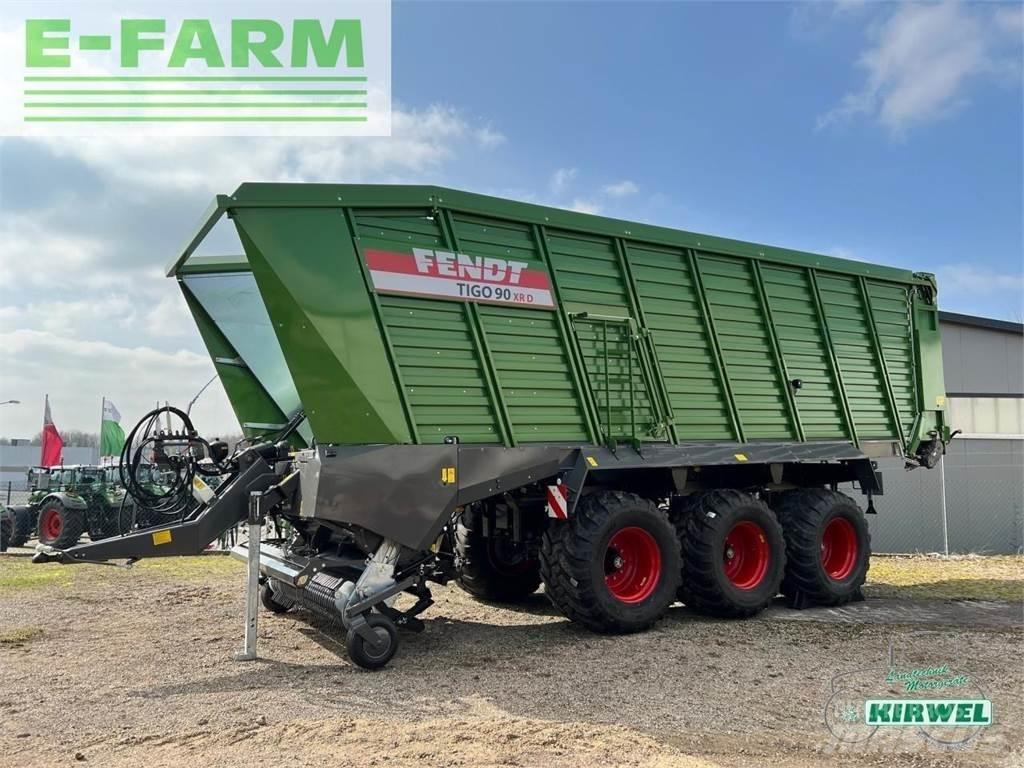 Fendt tigo 90 xr أنواع أخرى من أنصاف المقطورات