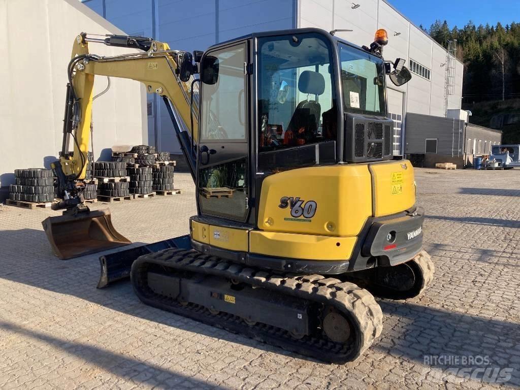 Yanmar Vio SV 60 حفارات صغيرة أقل من 7 طن (حفارات صغيرة)