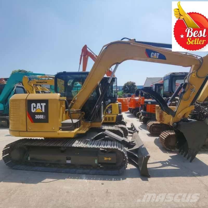 CAT 308 E 2 CR حفارات وسط 7 طن - 12 طن