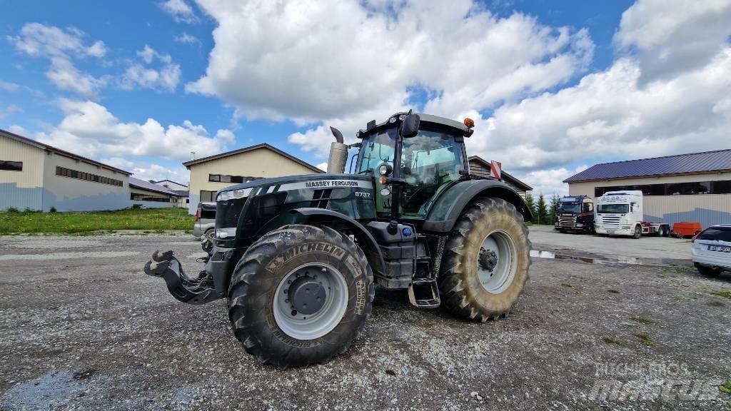 Massey Ferguson 8737 الجرارات