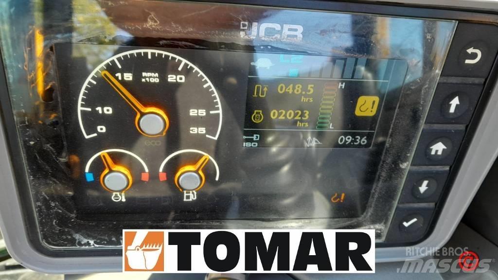JCB 55 Z-1 حفارات صغيرة أقل من 7 طن (حفارات صغيرة)