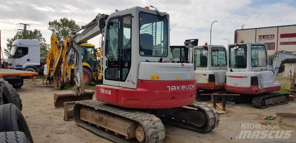 Takeuchi TB180 ملحقات أخرى للحفر والتحميل