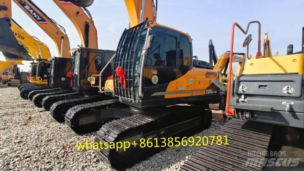 Hyundai robec220-9 حفارات زحافة