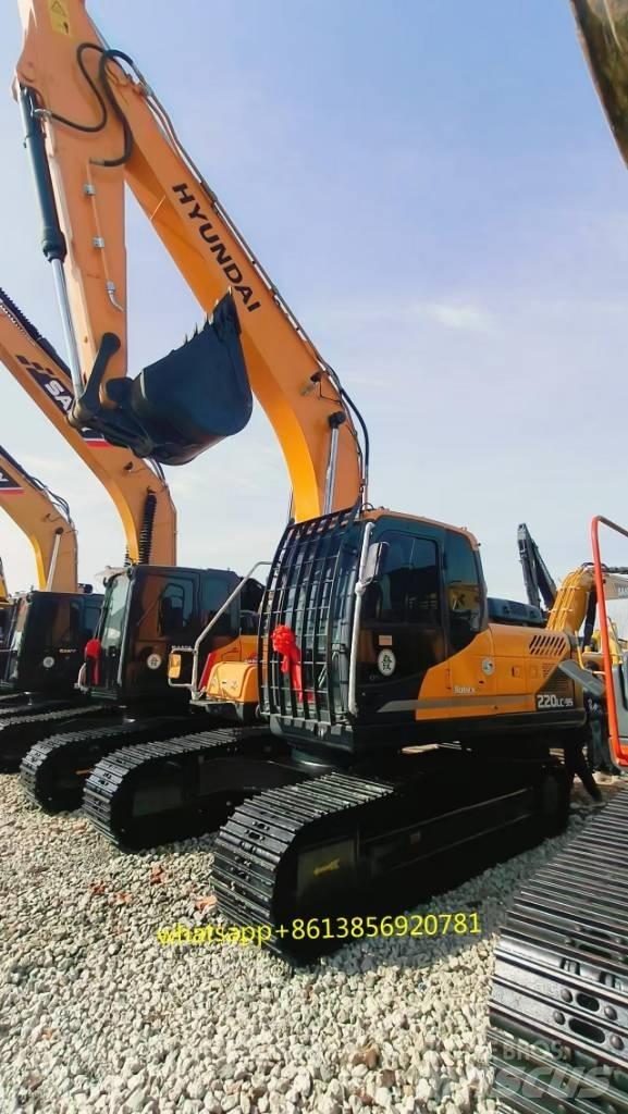 Hyundai robec220-9 حفارات زحافة