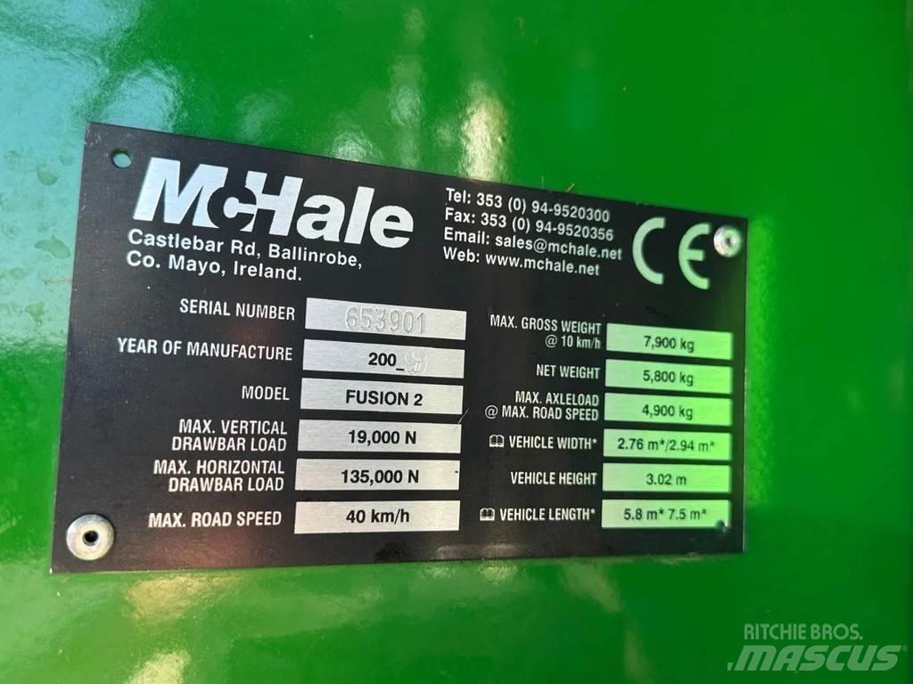 McHale Fusion 2 حصادات الأعلاف