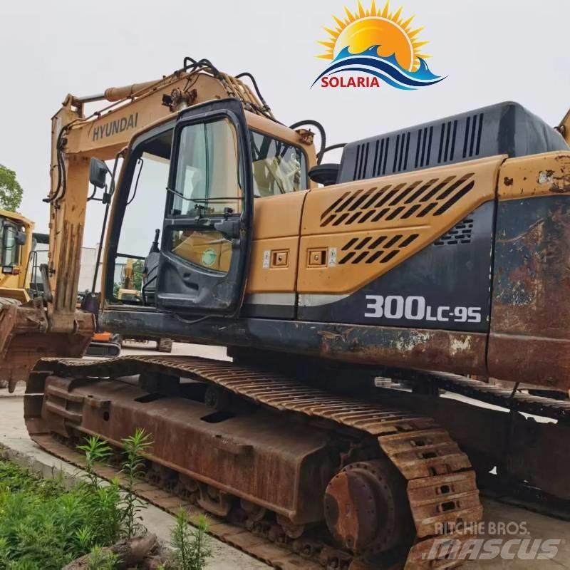 Hyundai 300lc-9s حفارات زحافة
