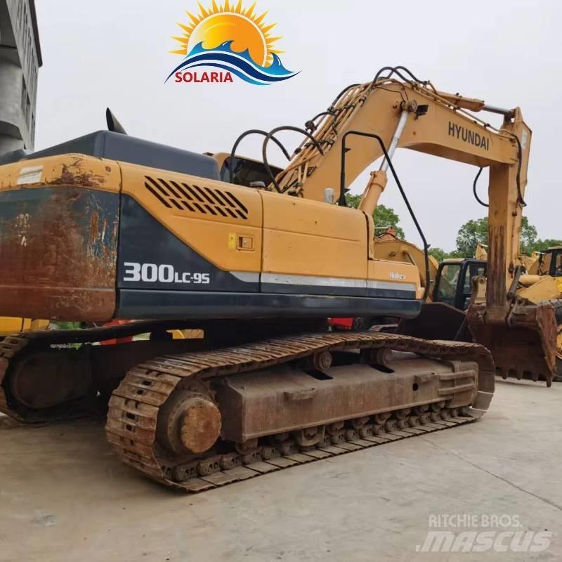 Hyundai 300lc-9s حفارات زحافة