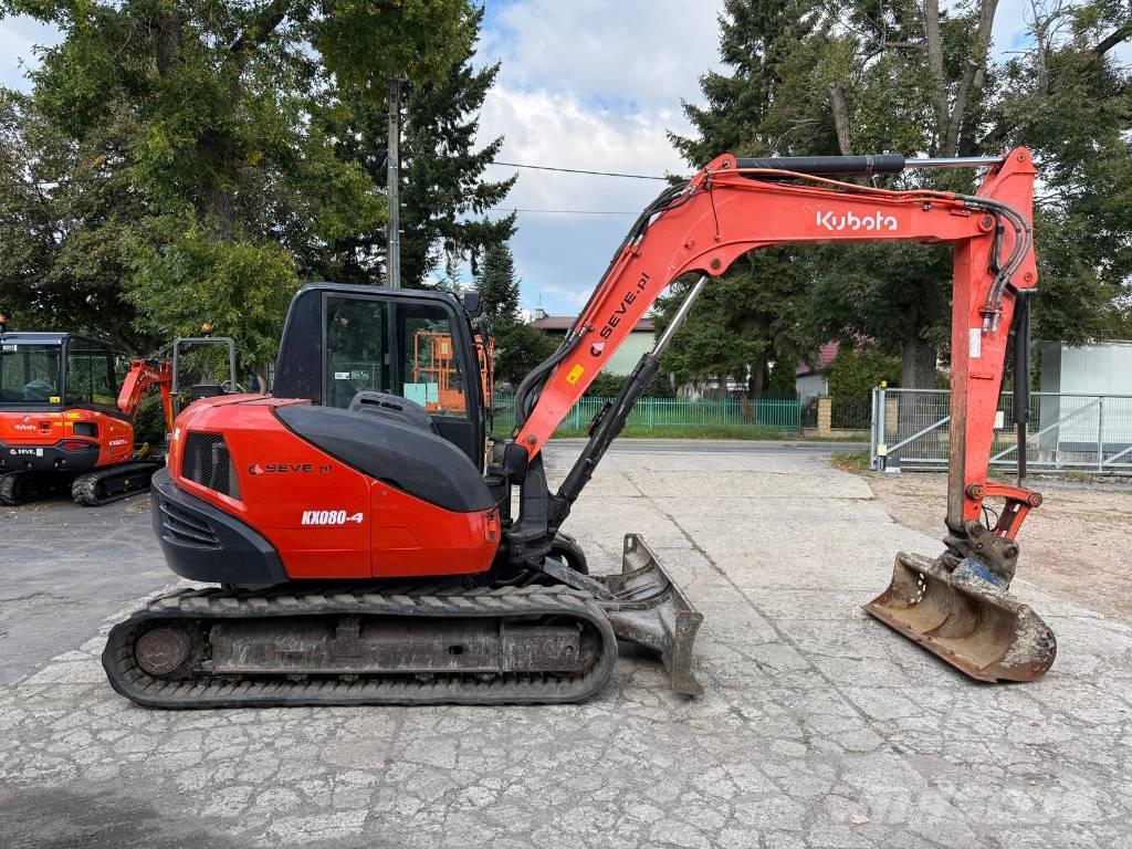 Kubota KX 080-4 حفارات وسط 7 طن - 12 طن