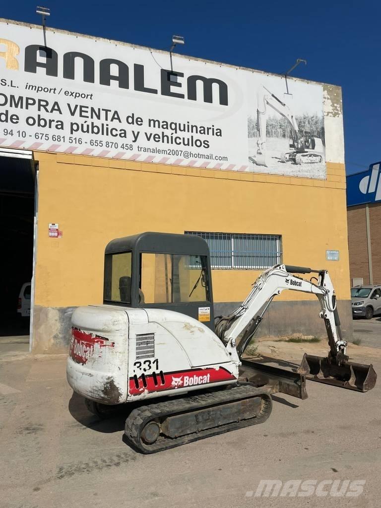 Bobcat 331 حفارات صغيرة أقل من 7 طن (حفارات صغيرة)