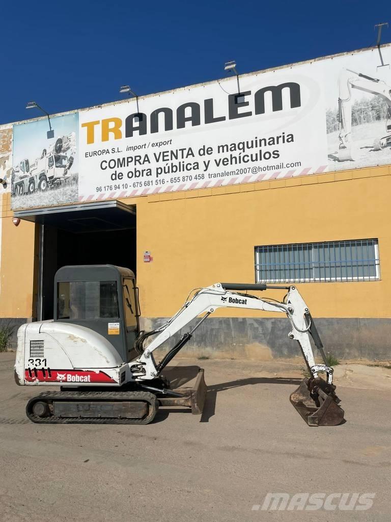 Bobcat 331 حفارات صغيرة أقل من 7 طن (حفارات صغيرة)