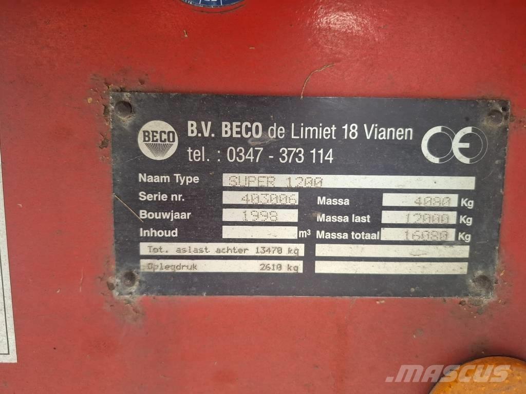 Beco Super 1200 مقطورات قلابة
