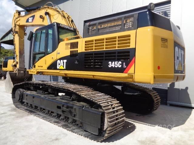 CAT 345 C L حفارات زحافة