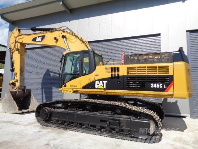 CAT 345 C L حفارات زحافة