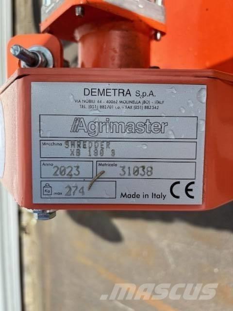 Agrimaster XB 180 جزازات وأغطية المراعي