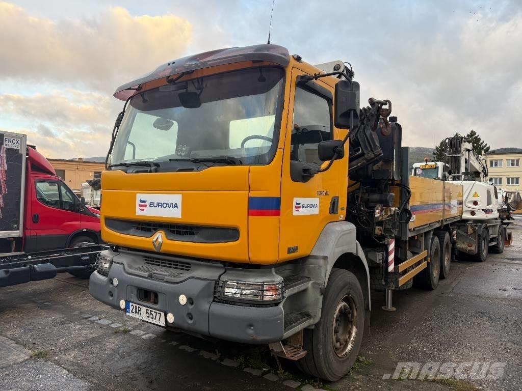 Renault Kerax 370.34 شاحنات الرافعات