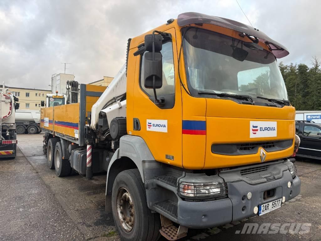 Renault Kerax 370.34 شاحنات الرافعات