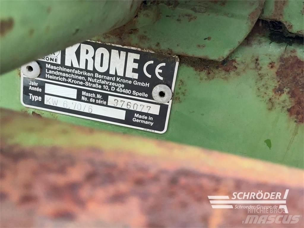 Krone KW 6.70/6 مكابس وميبسات التبن