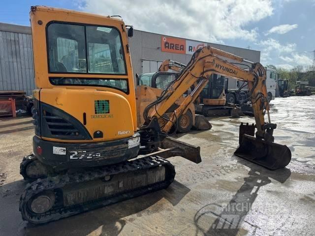 Hyundai Robex 27 Z-9 حفارات صغيرة أقل من 7 طن (حفارات صغيرة)