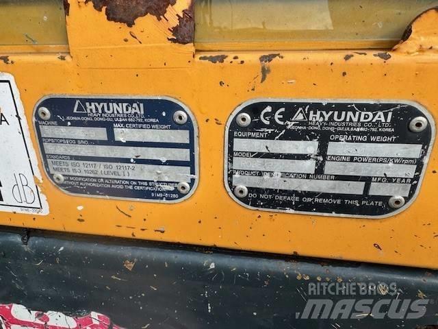Hyundai Robex 27 Z-9 حفارات صغيرة أقل من 7 طن (حفارات صغيرة)