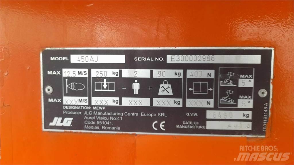 JLG 450AJSII رافعات سلة مفصلية