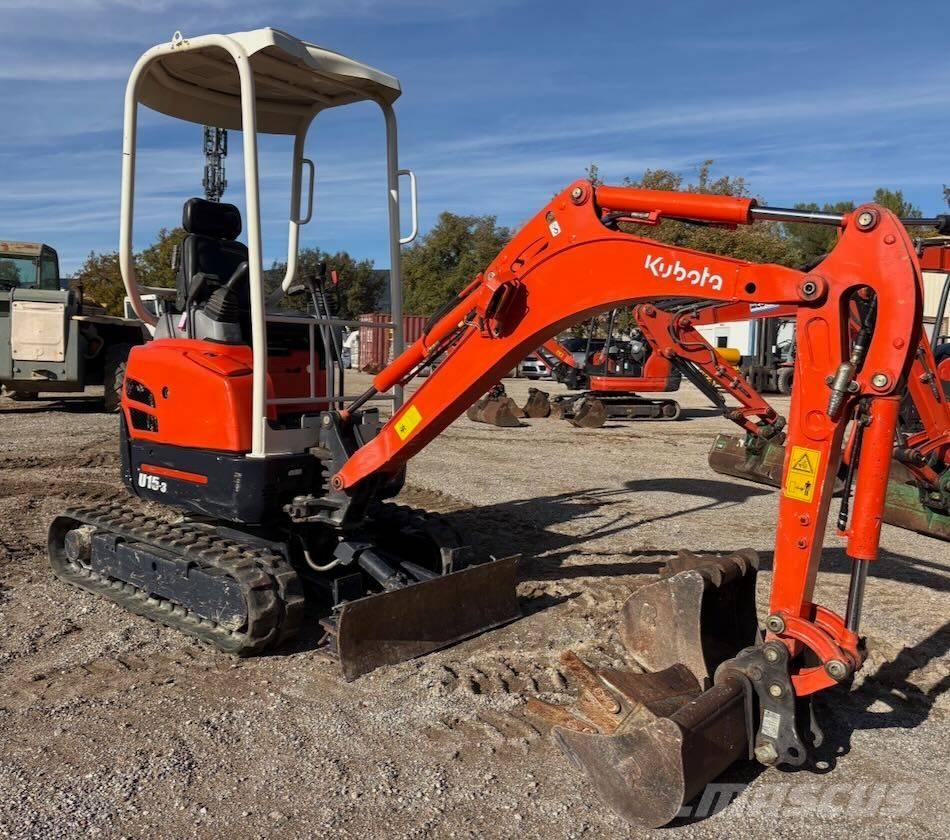 Kubota U 15-3 حفارات صغيرة أقل من 7 طن (حفارات صغيرة)
