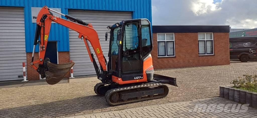 Kubota U 27-4 حفارات صغيرة أقل من 7 طن (حفارات صغيرة)