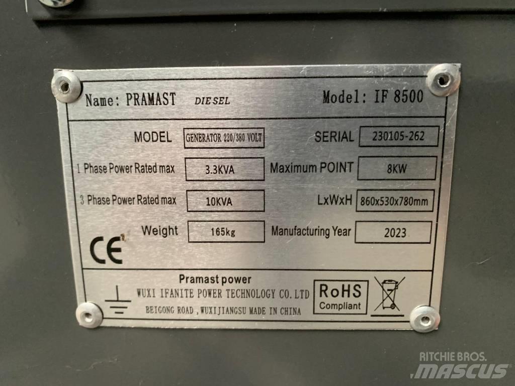  Pramast IF8500 مولدات ديزل