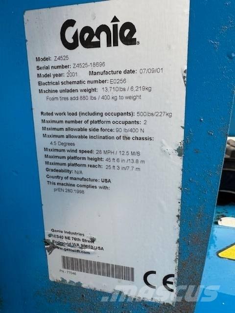 Genie Z 45/25 رافعات سلة مفصلية