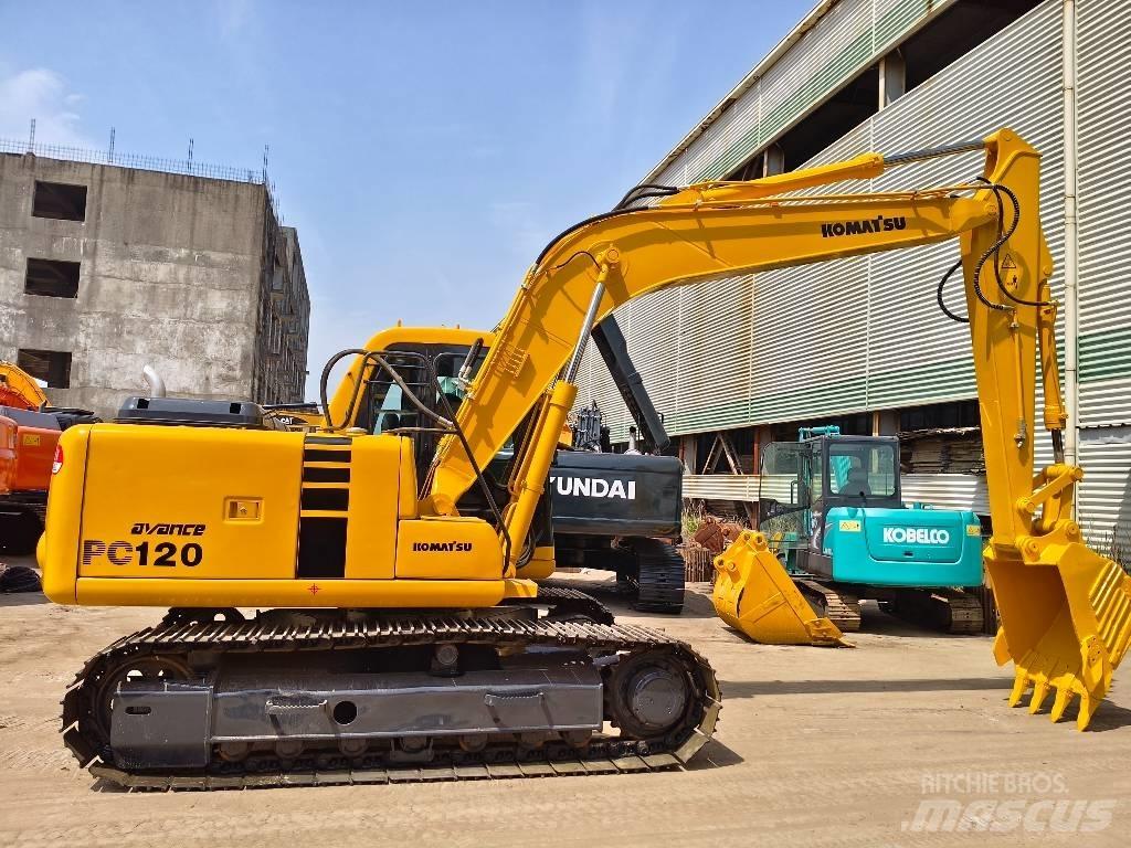 Komatsu pc120-6 حفارات زحافة