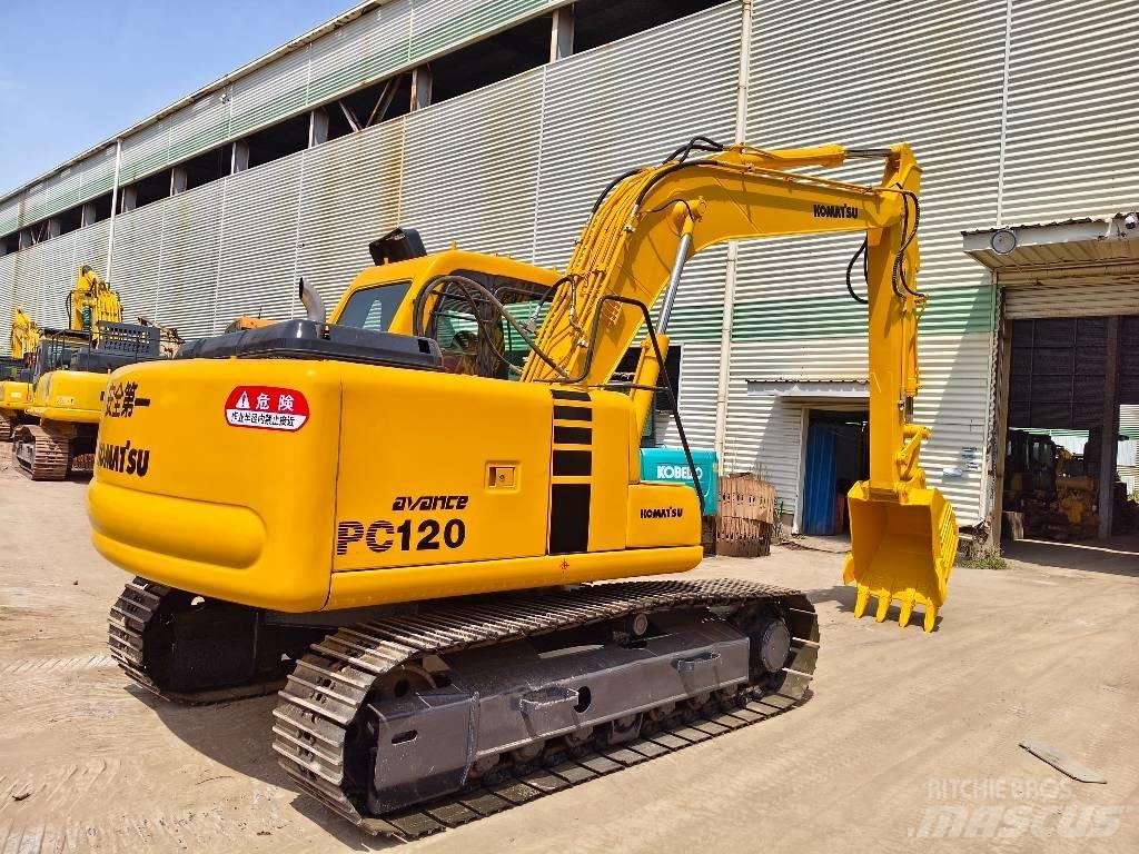 Komatsu pc120-6 حفارات زحافة