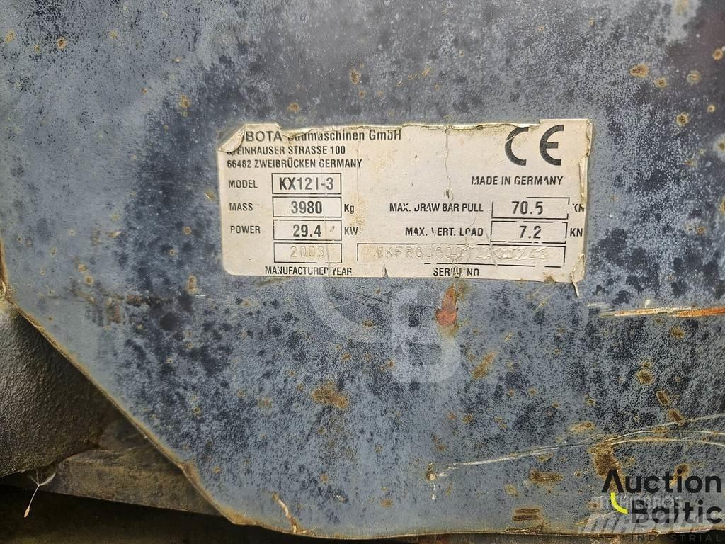 Kubota KX 121-3 حفارات صغيرة أقل من 7 طن (حفارات صغيرة)