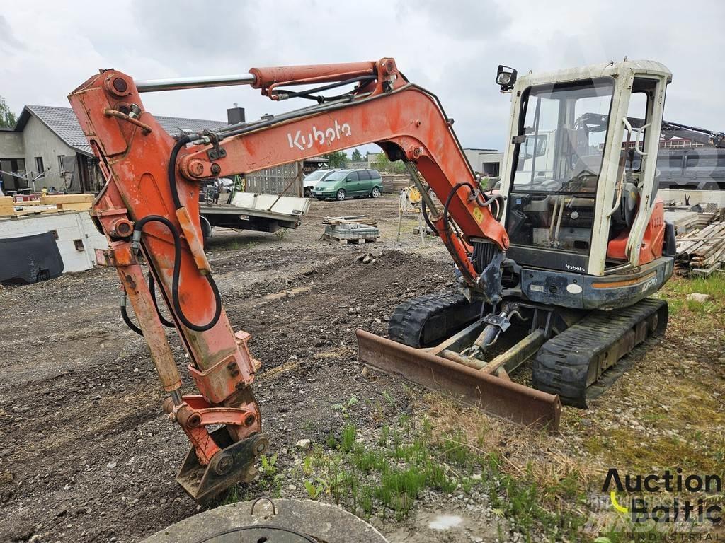 Kubota KX 121-3 حفارات صغيرة أقل من 7 طن (حفارات صغيرة)