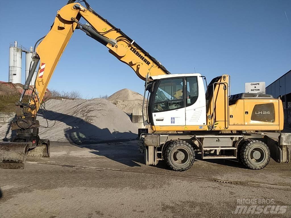 Liebherr LH 24 M مناولات المخلفات / مناولات صناعية
