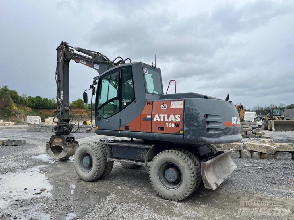 Atlas 160W حفارات بعجل