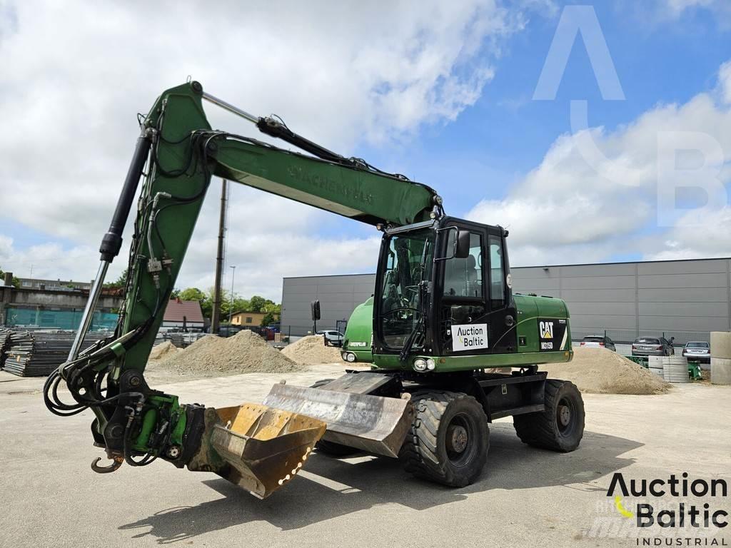 CAT M315D حفارات بعجل