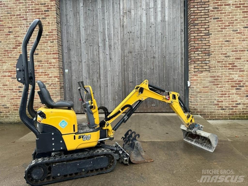 Yanmar SV 08 حفارات صغيرة أقل من 7 طن (حفارات صغيرة)