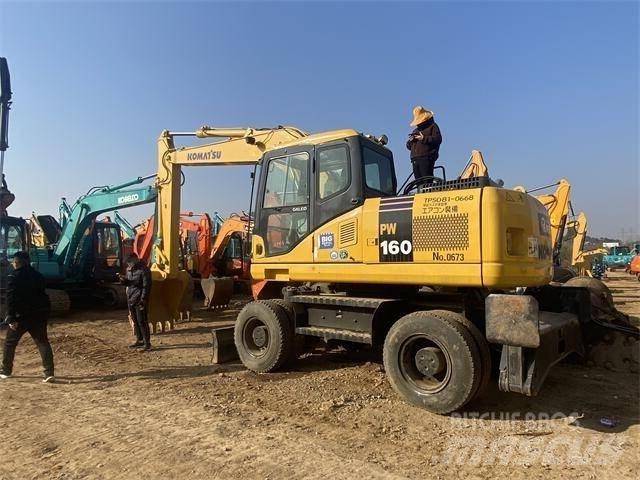 Komatsu PW160 حفارات زحافة