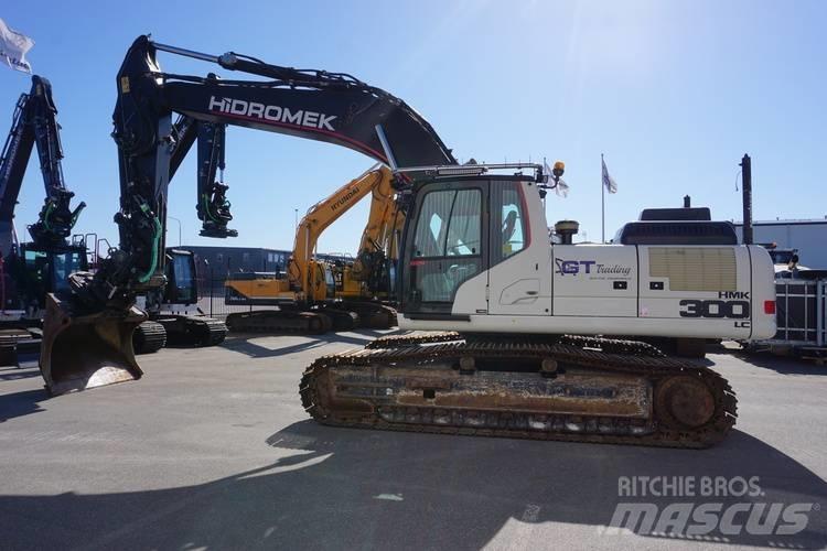 Hidromek HMK 300 LC حفارات زحافة