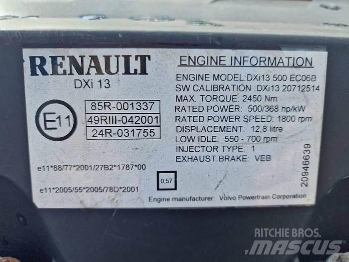  Engines DXI13 مكونات أخرى