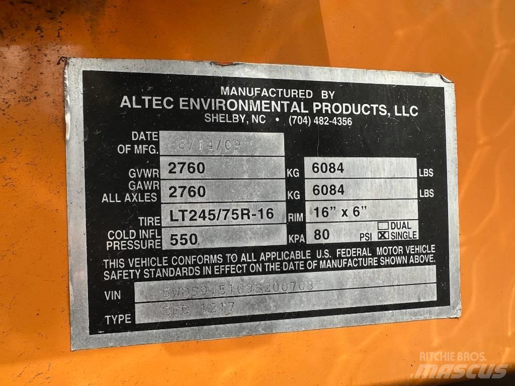 Altec CFD 1217 مقطورات لتقل ألواح الخشب