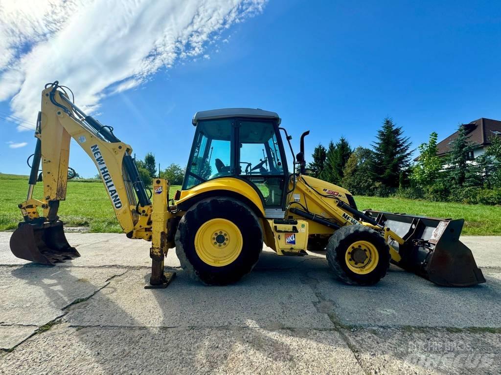 New Holland B 90 B لوادر ذات جرافات عكسية