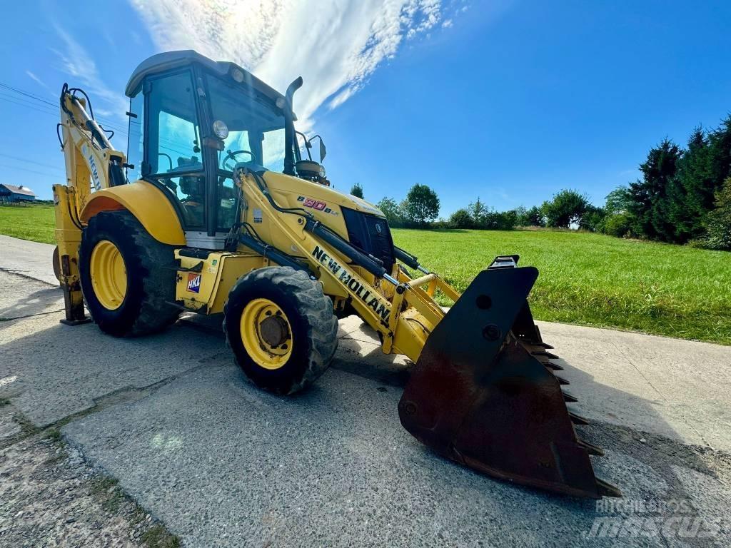 New Holland B 90 B لوادر ذات جرافات عكسية