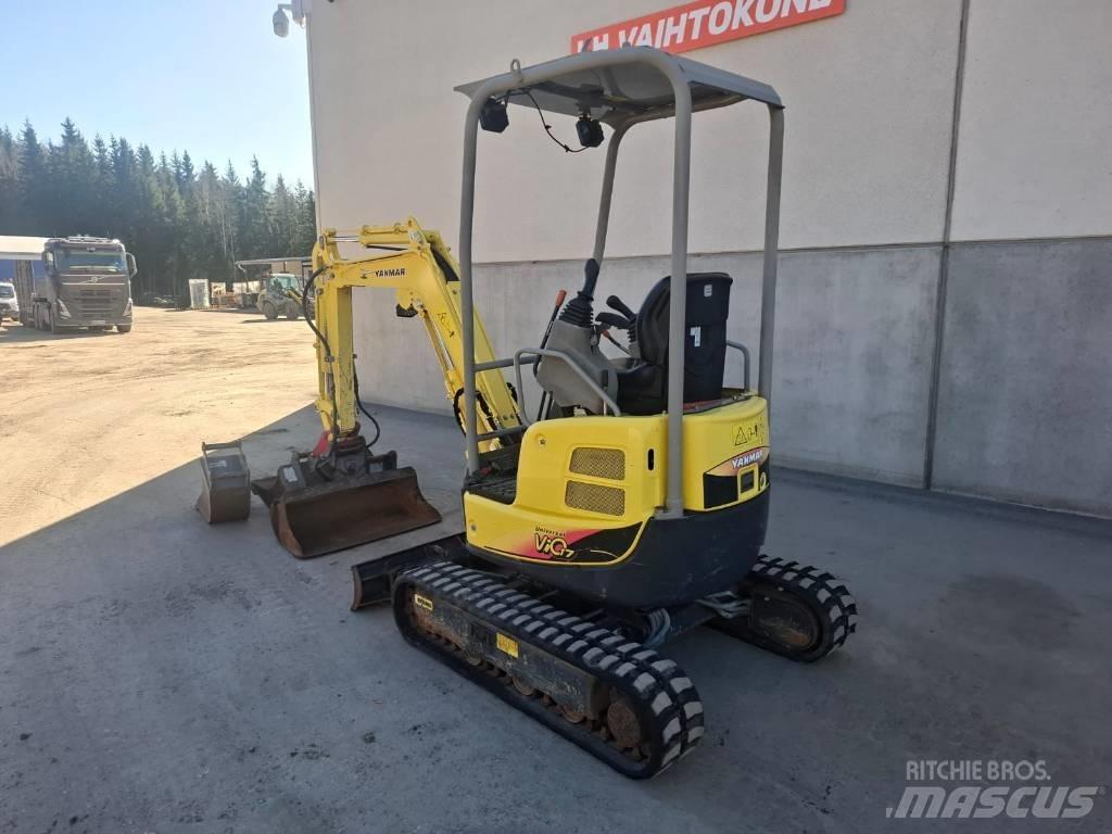 Yanmar Vio 17 حفارات صغيرة أقل من 7 طن (حفارات صغيرة)