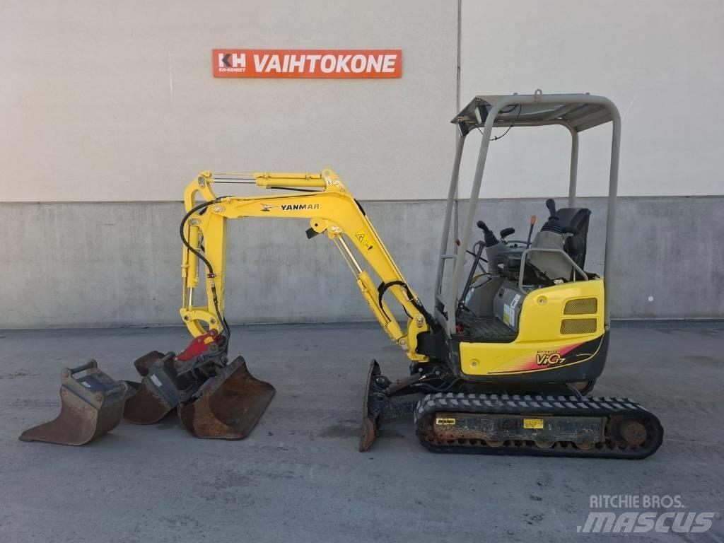 Yanmar Vio 17 حفارات صغيرة أقل من 7 طن (حفارات صغيرة)