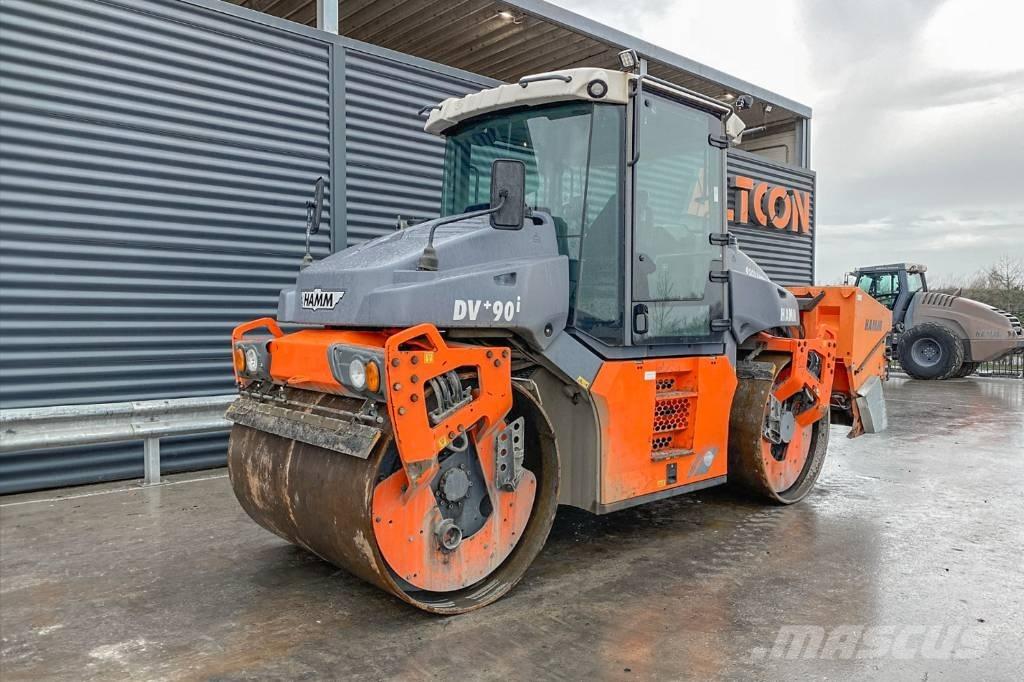 Hamm DV+ 90I VO-S مداحل ثنائية الاسطوانة